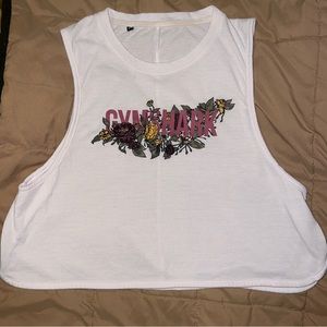 Gymshark Work Out Tank Top | Embroidered